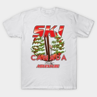 Canada Ski for Adventure T-Shirt